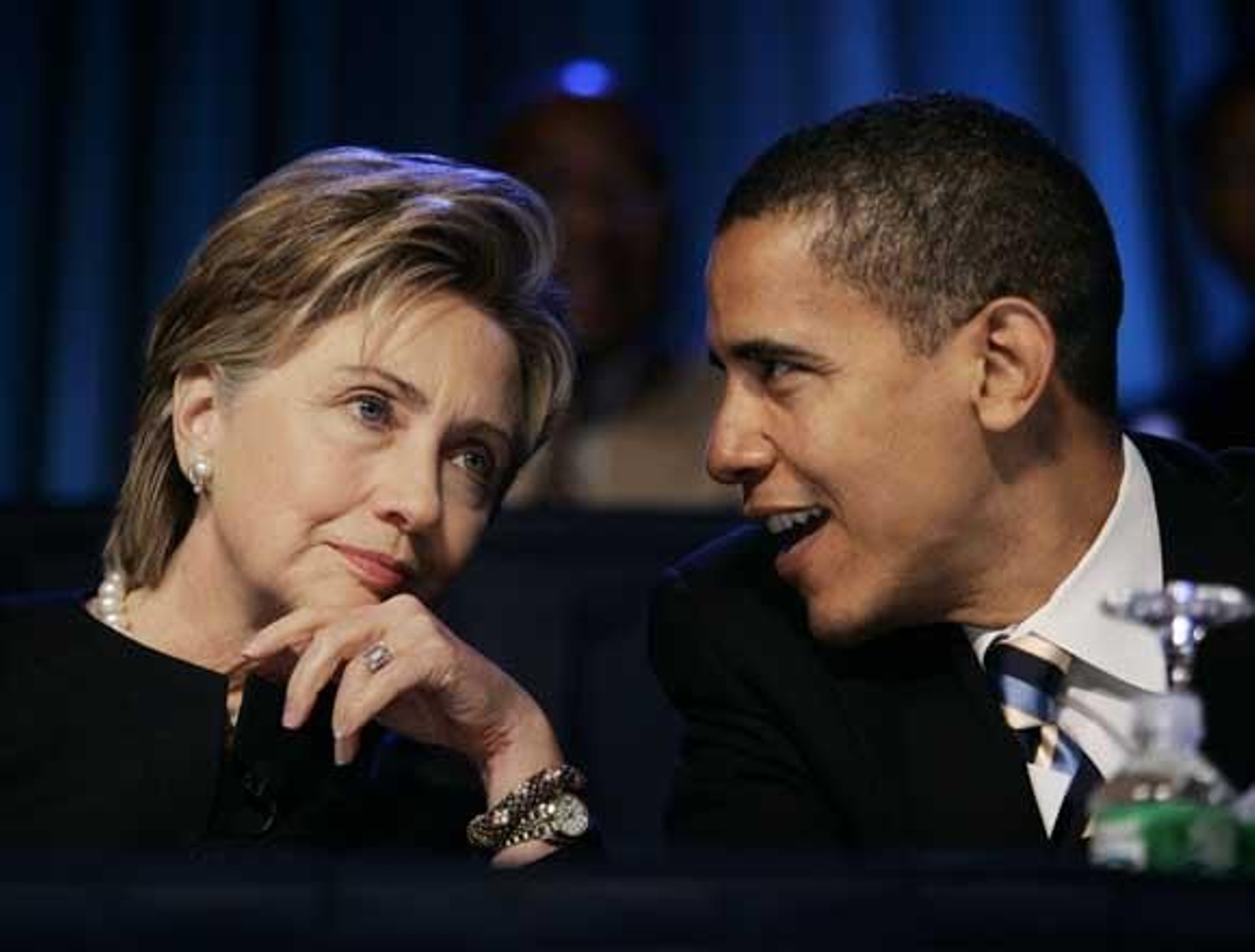 Obama y Clinton tantean su alianza