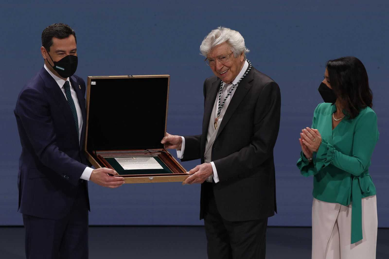 Entrega de las medallas de Andalucía