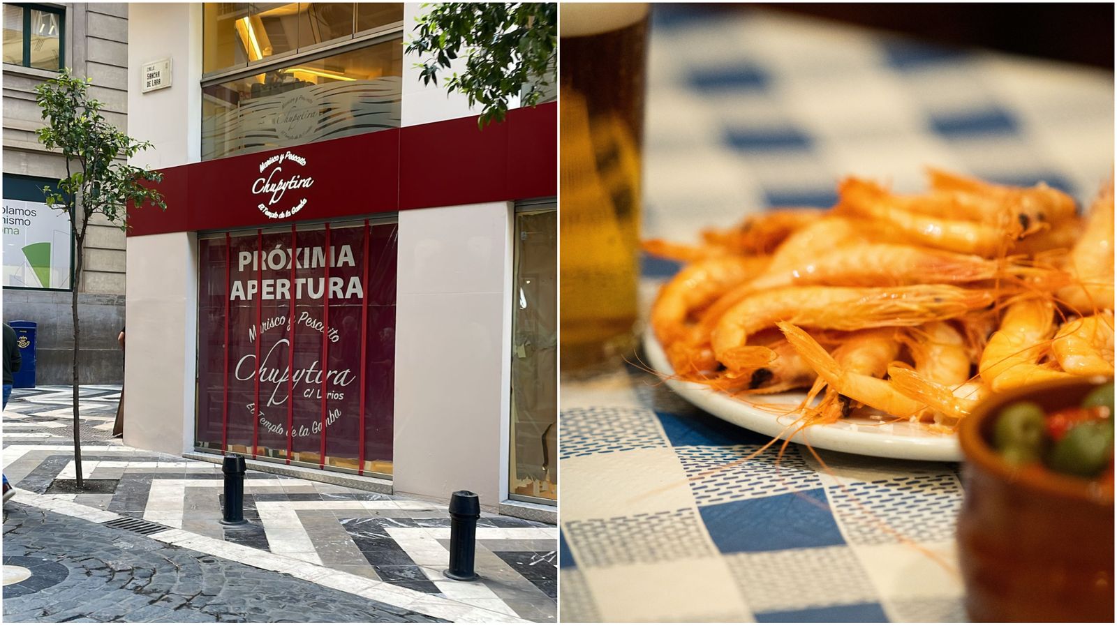 La marisquería y freiduría Chupytira ultima su apertura en el centro de Málaga.