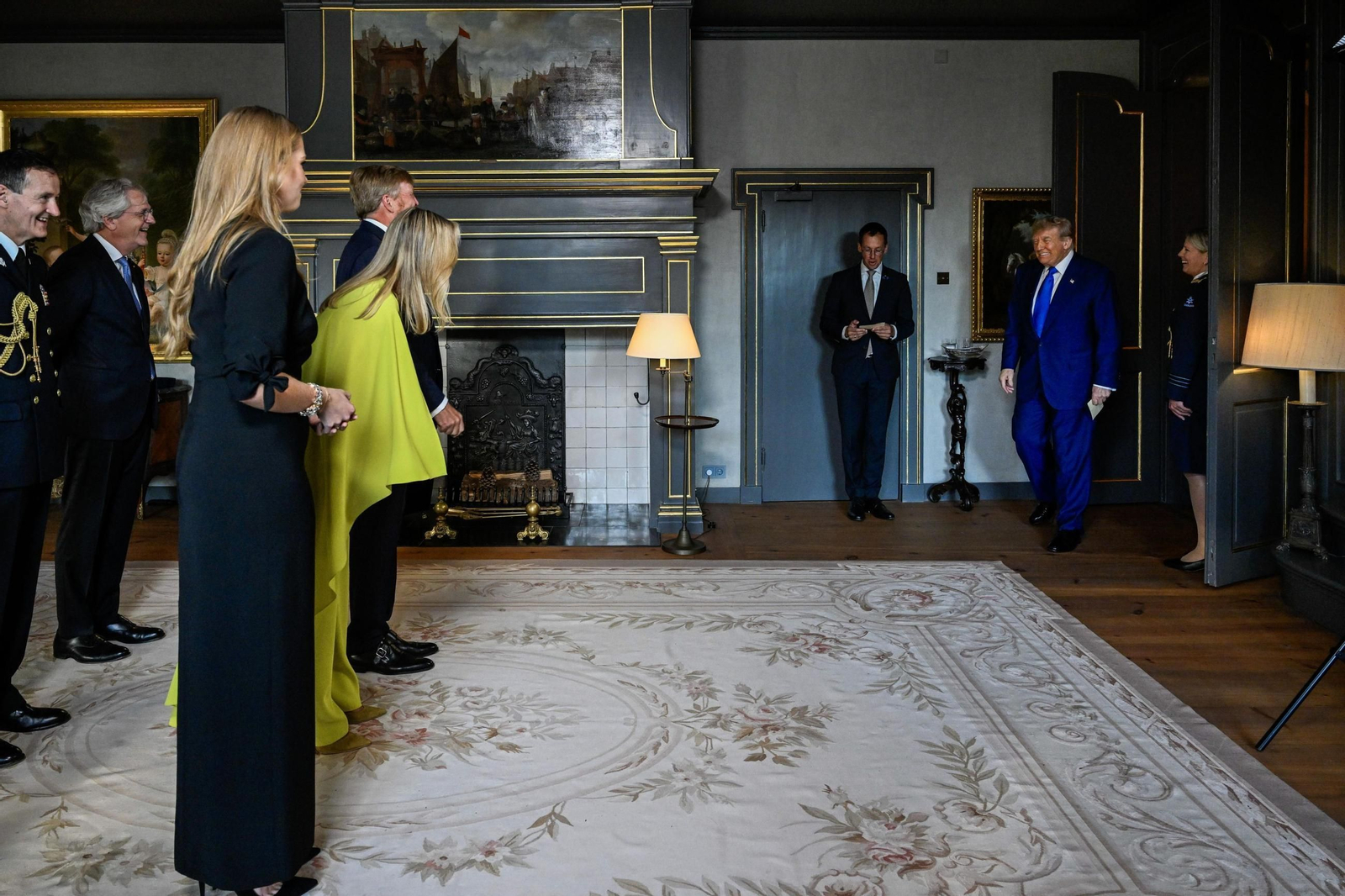 Las fotos de la cena inaugural de la cumbre de la OTAN en La Haya