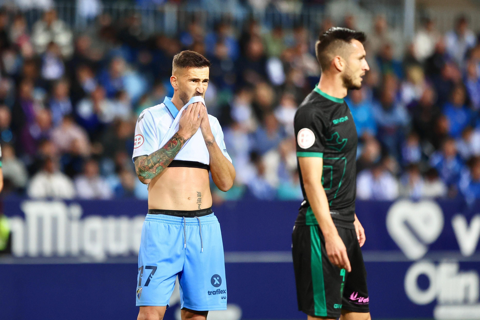 El Málaga CF-Córdoba, en fotos