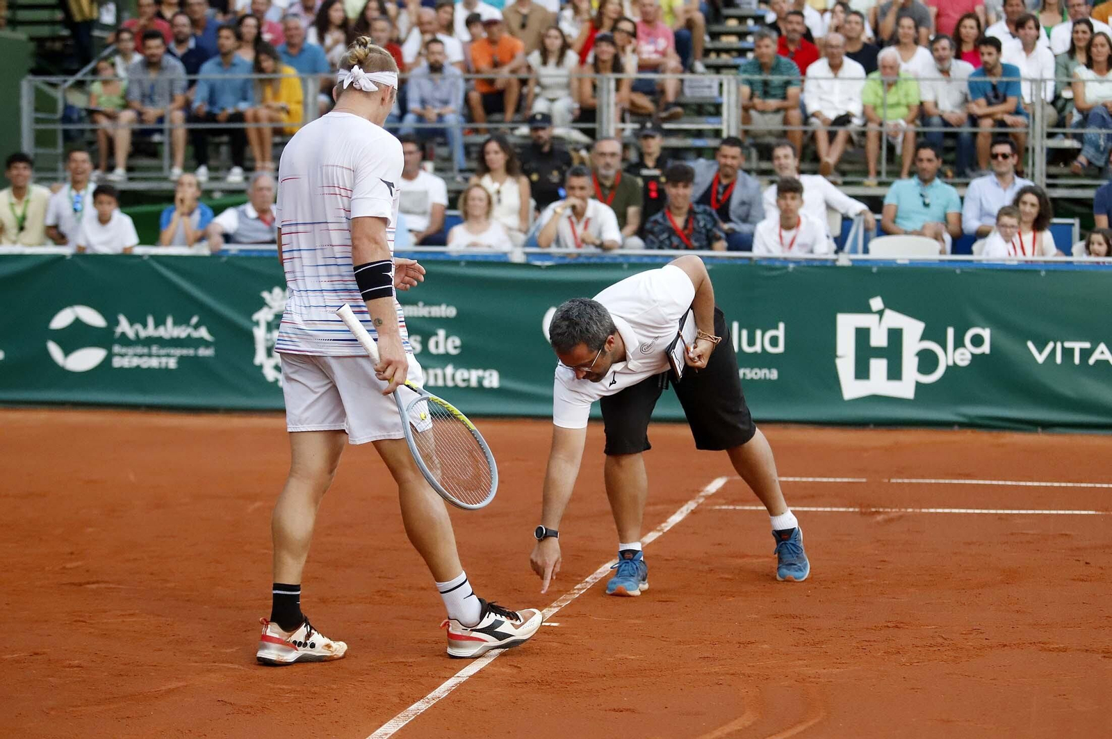 Imágenes de la final de la 97 Copa del Rey de Tenis entre Carlos Alcaraz y Davidovich