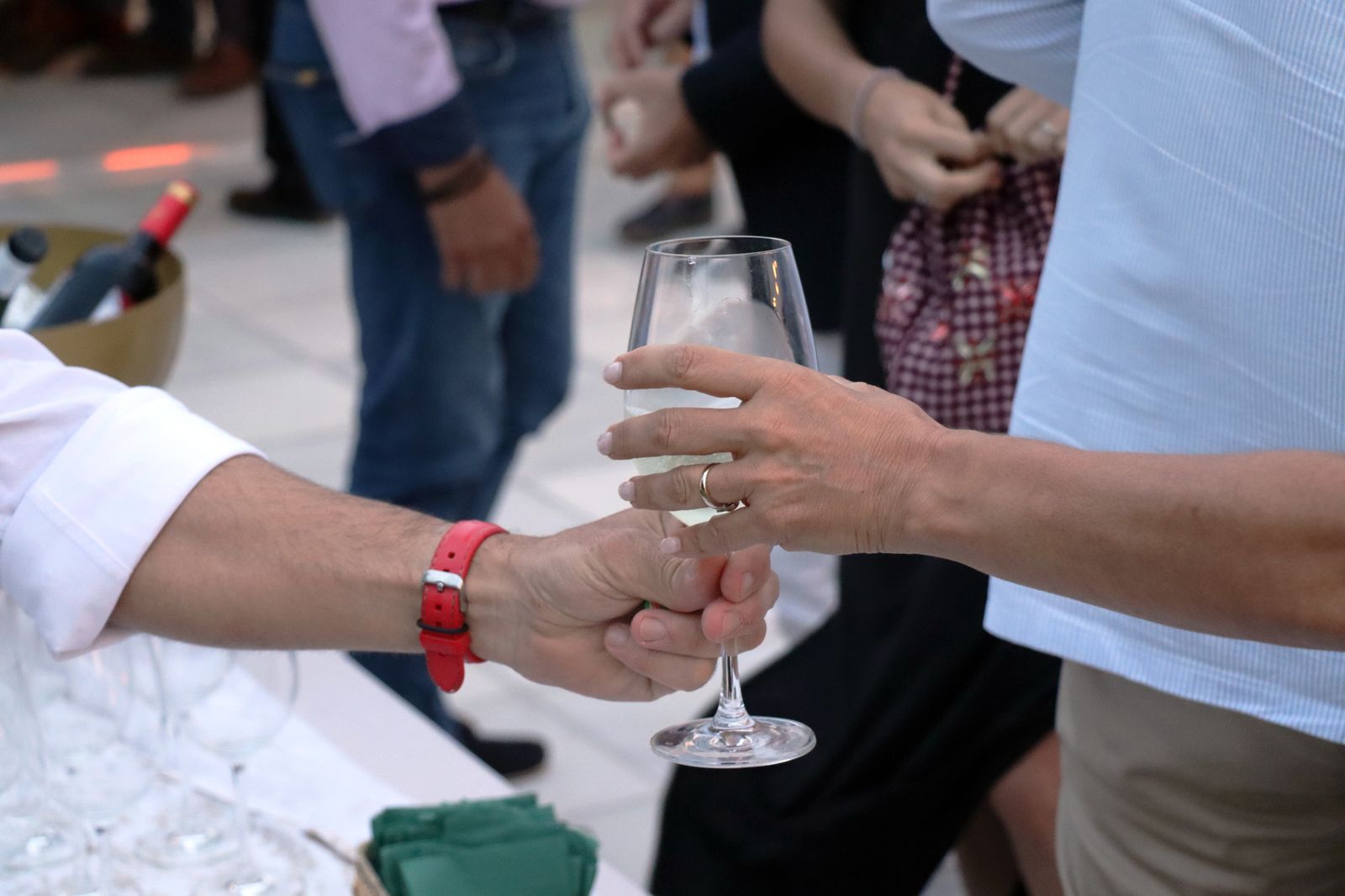 Imágenes de la recepción en la "Noche de los Frutos Rojos"