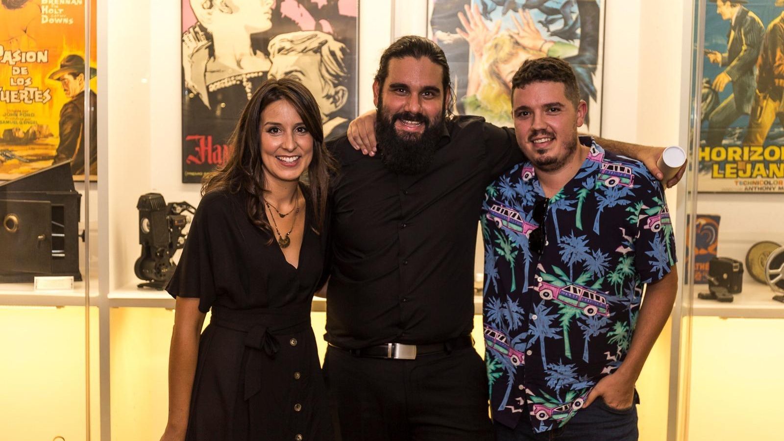 Conxi A. Tavira, Gabriel Carrasco y José Zamorano.