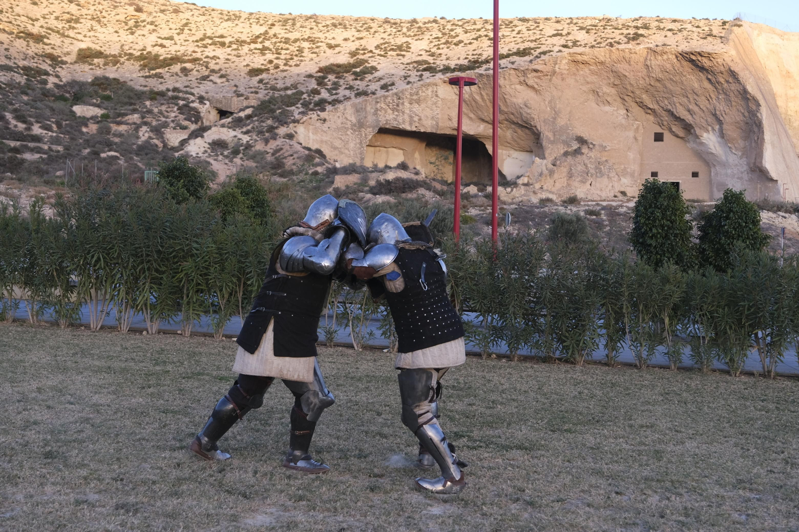 Fotogalería de los combates medievales en Almería