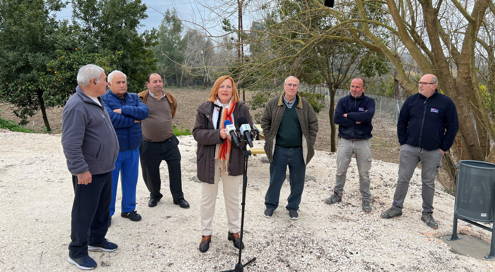 Inauguración de los huertos sociales de Palma del Río.