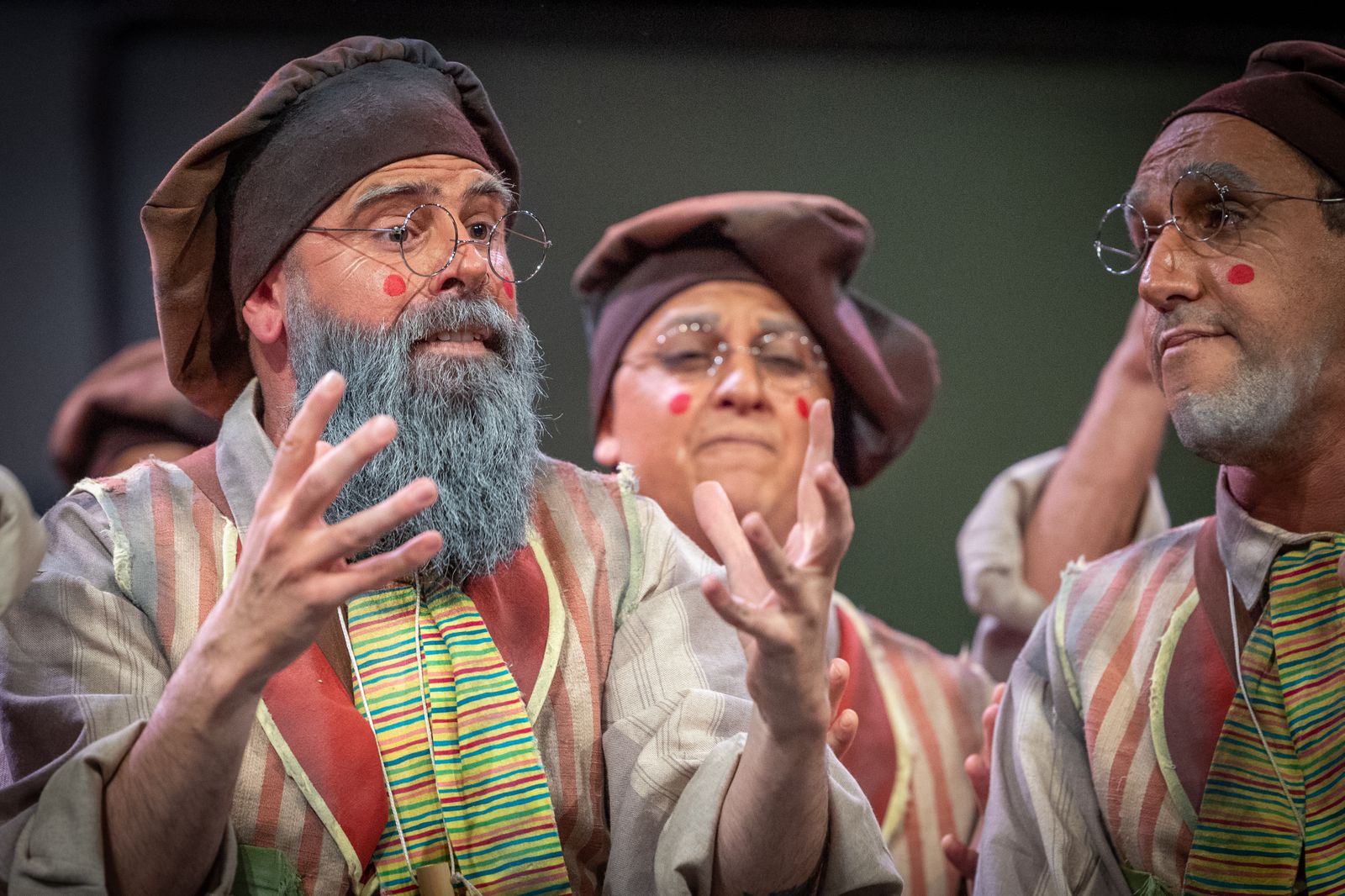 Comparsa 'Los maestros'