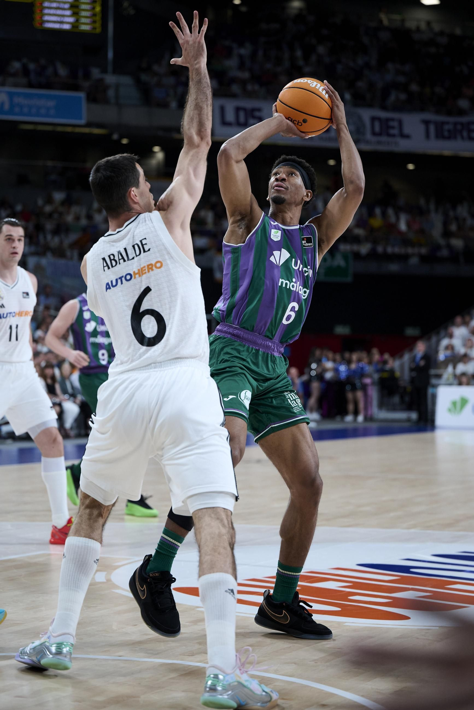 El Real Madrid-Unicaja, en fotos