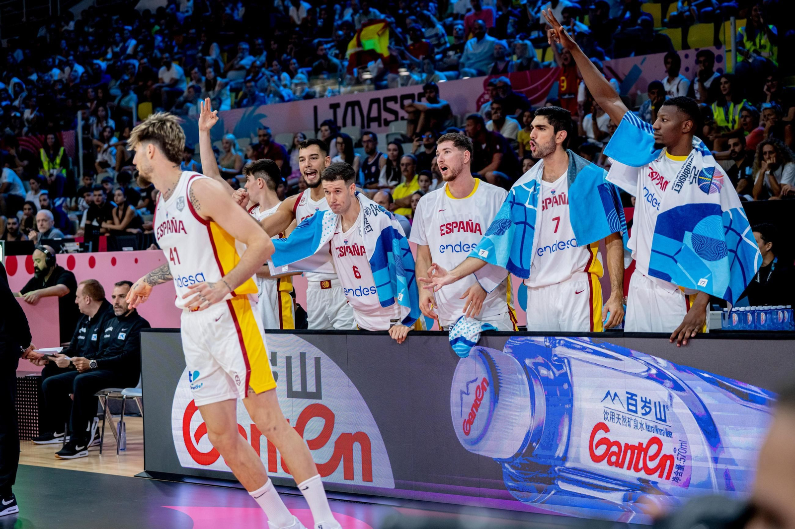 Las fotos del Chipre - España de baloncesto