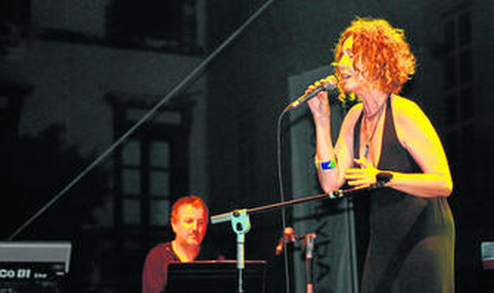 Olga Román, una artista prodigiosa que tiene variados registros en su bella voz.