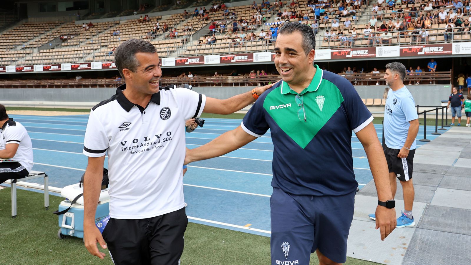 Imágenes del I Trofeo Pepe Ravelo entre Xerez DFC y Córdoba CF en Chapín
