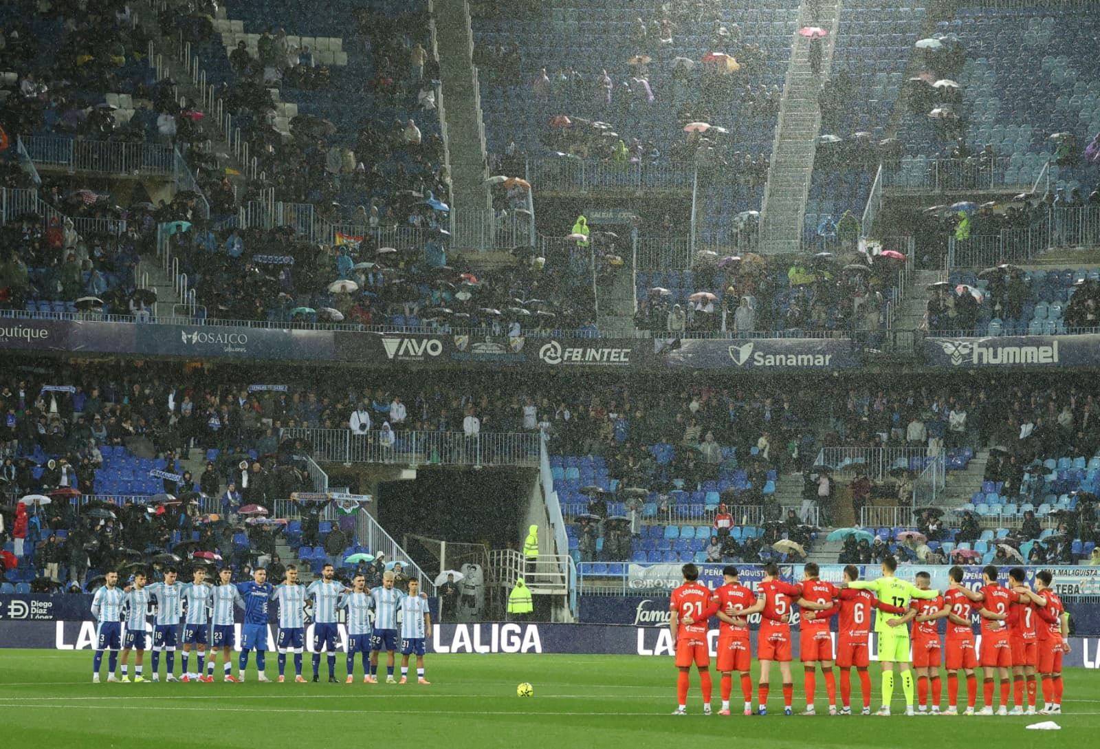 Las fotos del Málaga CF-Burgos