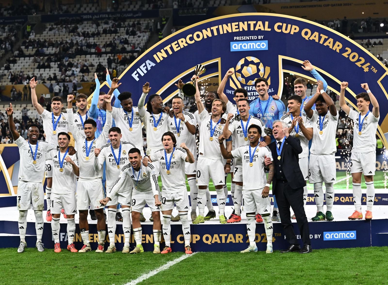 Las fotos del cuartos título mundial del Real Madrid