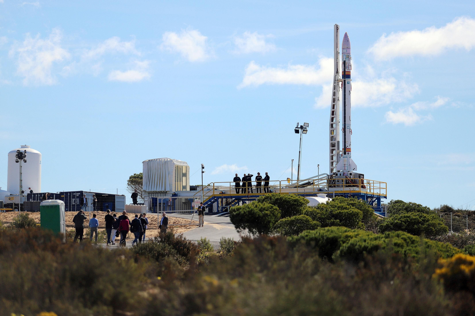 Imágenes del Cohete Miura 1