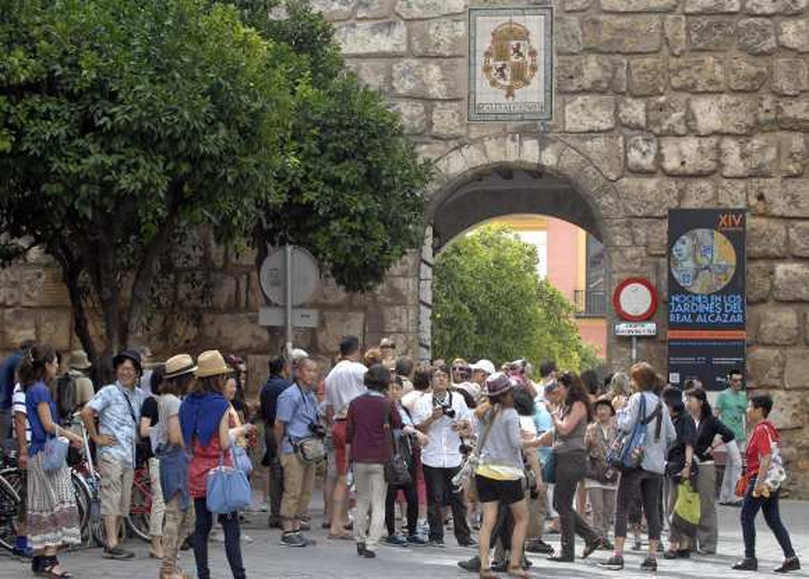 España recibe hasta julio un 4,7% más de turistas extranjeros que en 2014
