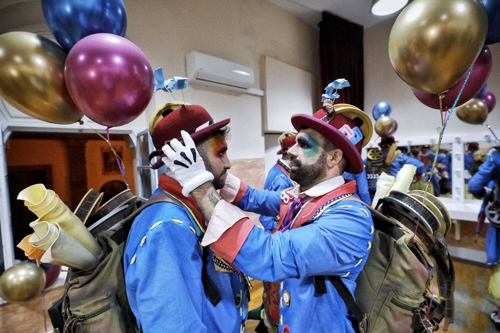 Comparsa  'Los peliculeros'