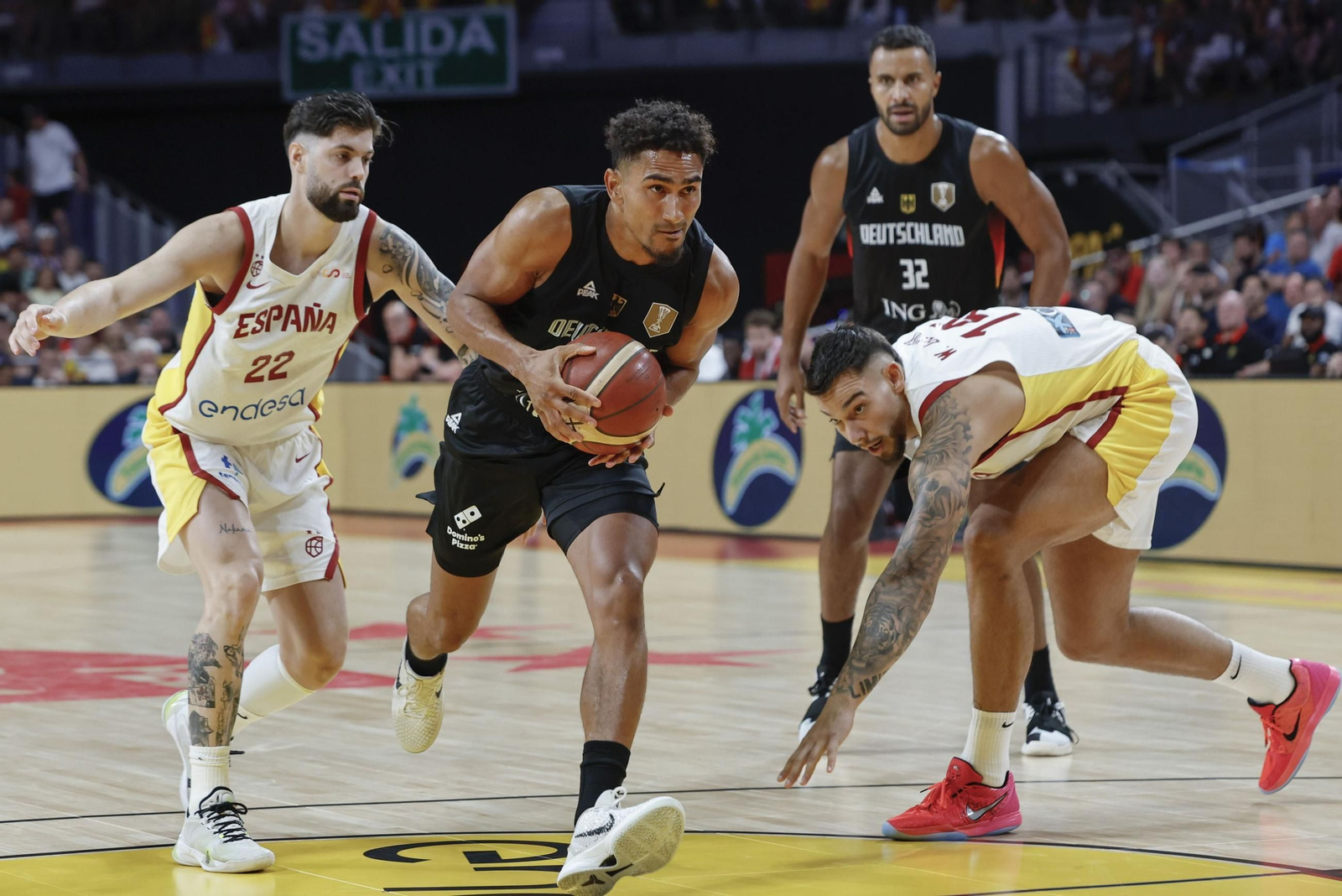 Las mejores fotos del España - Alemania de baloncesto