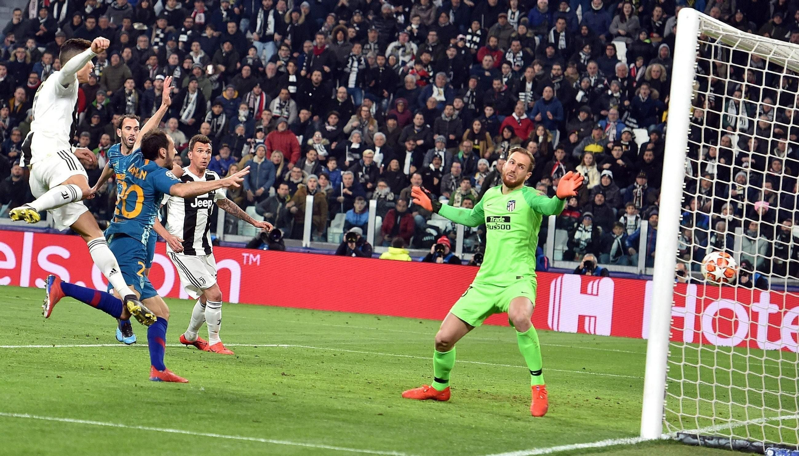 Las imágenes del Juventus-Atlético de Madrid de Champions