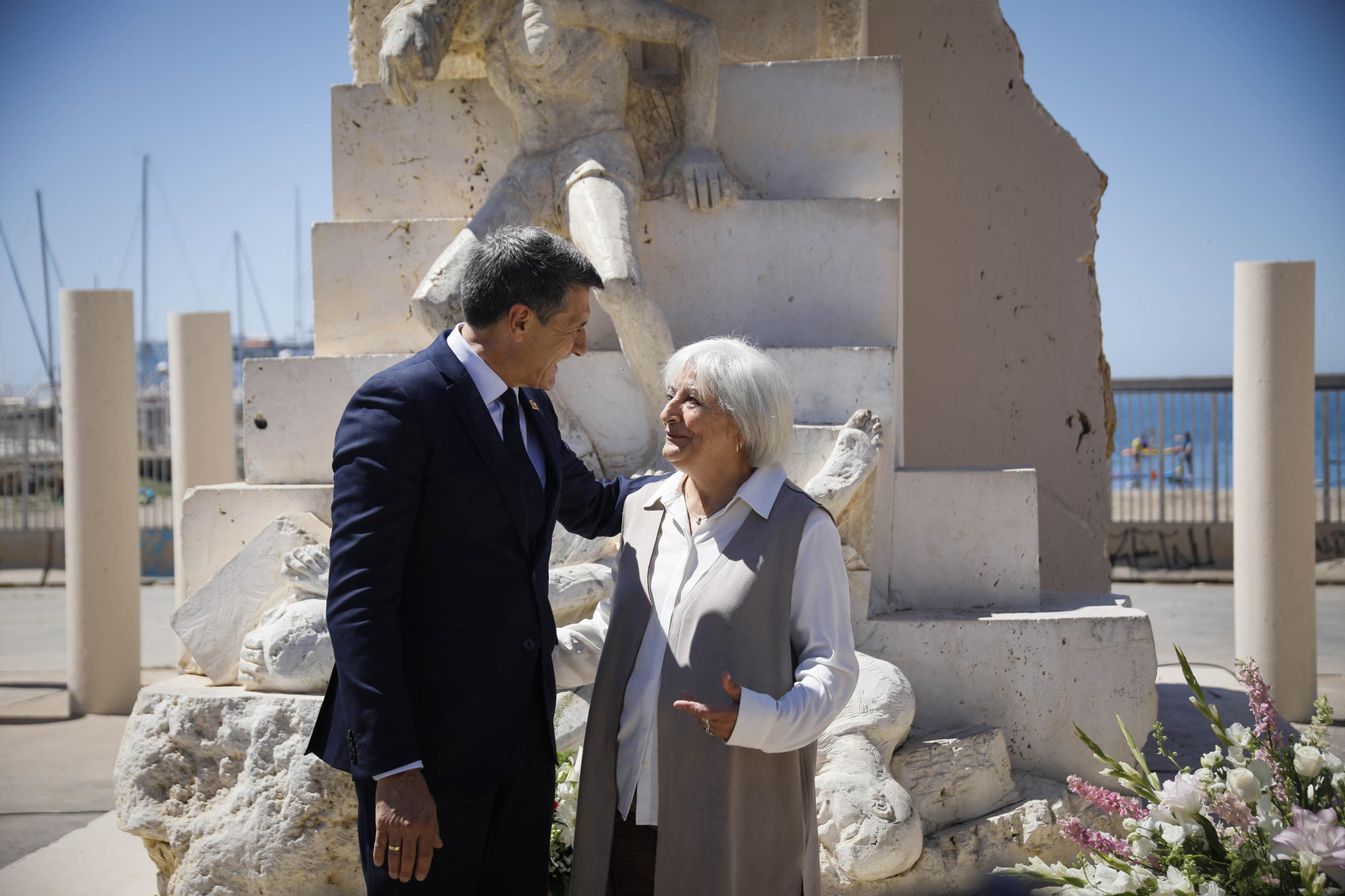 Acto de conmemoración a las víctimas del campo de concentración nazi de Mathausen, en imágenes