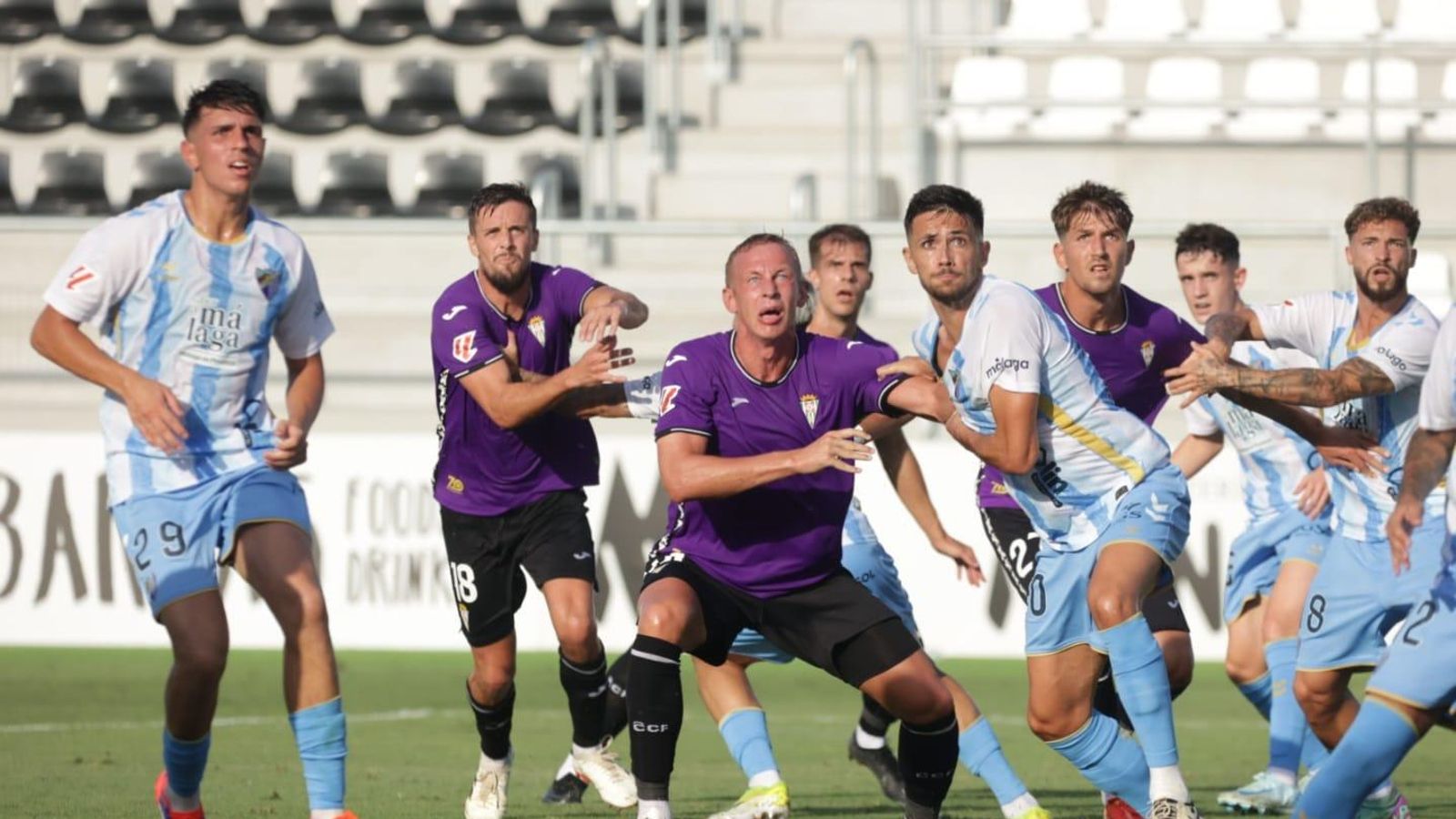 El Málaga CF - Córdoba, en fotos