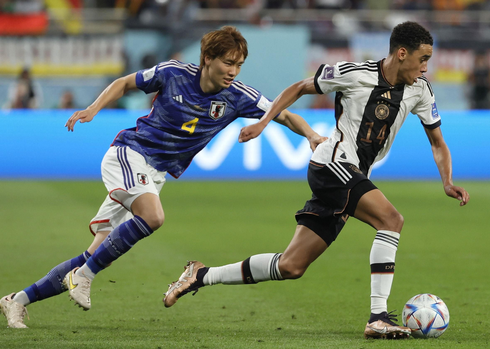 Las imágenes del Alemania - Japón en el Mundial de Qatar