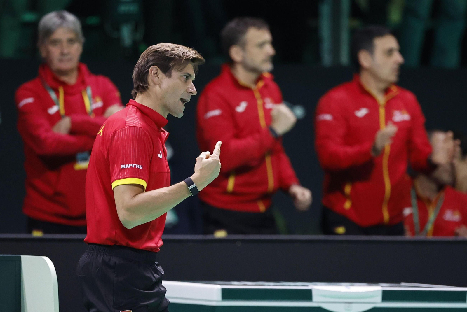 Las fotos de la final de la Copa Davis Italia-España