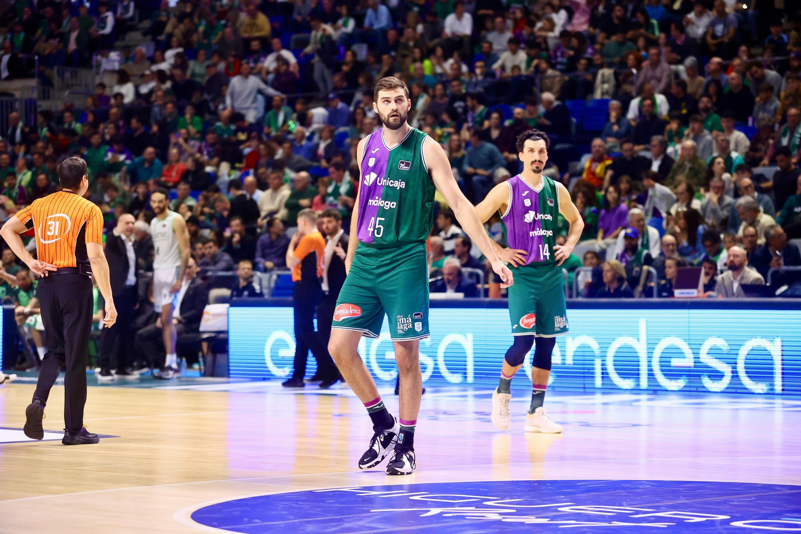 El Unicaja - Surne Bilbao, en fotos
