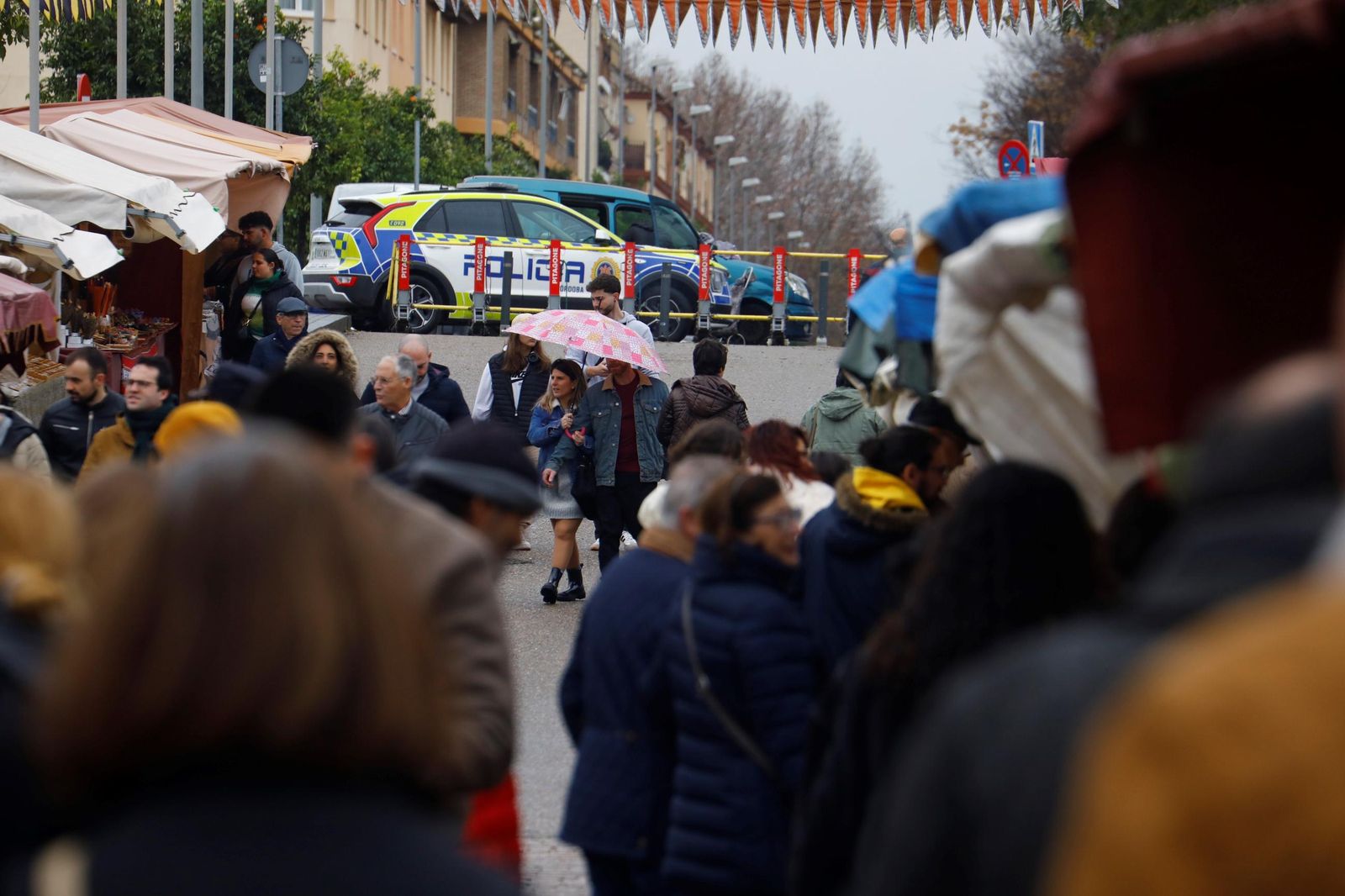 La borrasca Éowyn no consigue deslucir el Mercado Andalusí, en imágenes