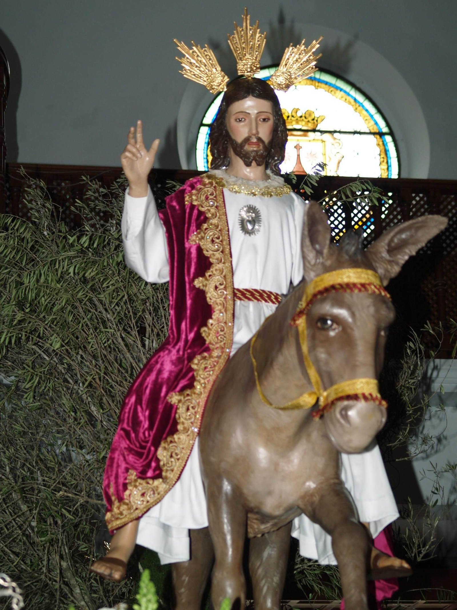 La imagen de La Borriquita de Barbate partirá desde San Paulino.