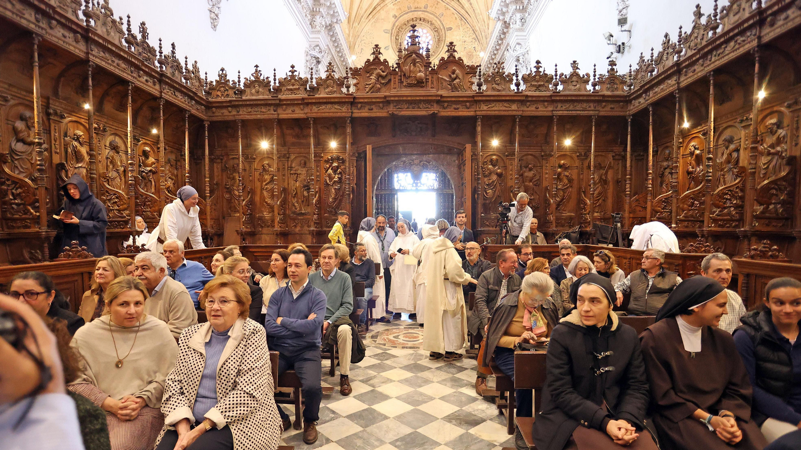 Misa de despedida en la Cartuja de Jerez a las hermanas de Belén