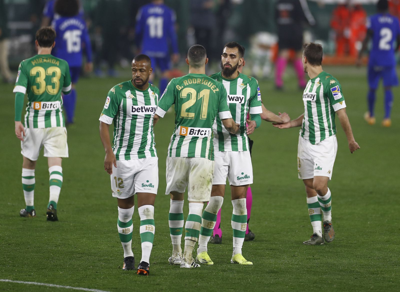 Las imágenes del Betis-Getafe