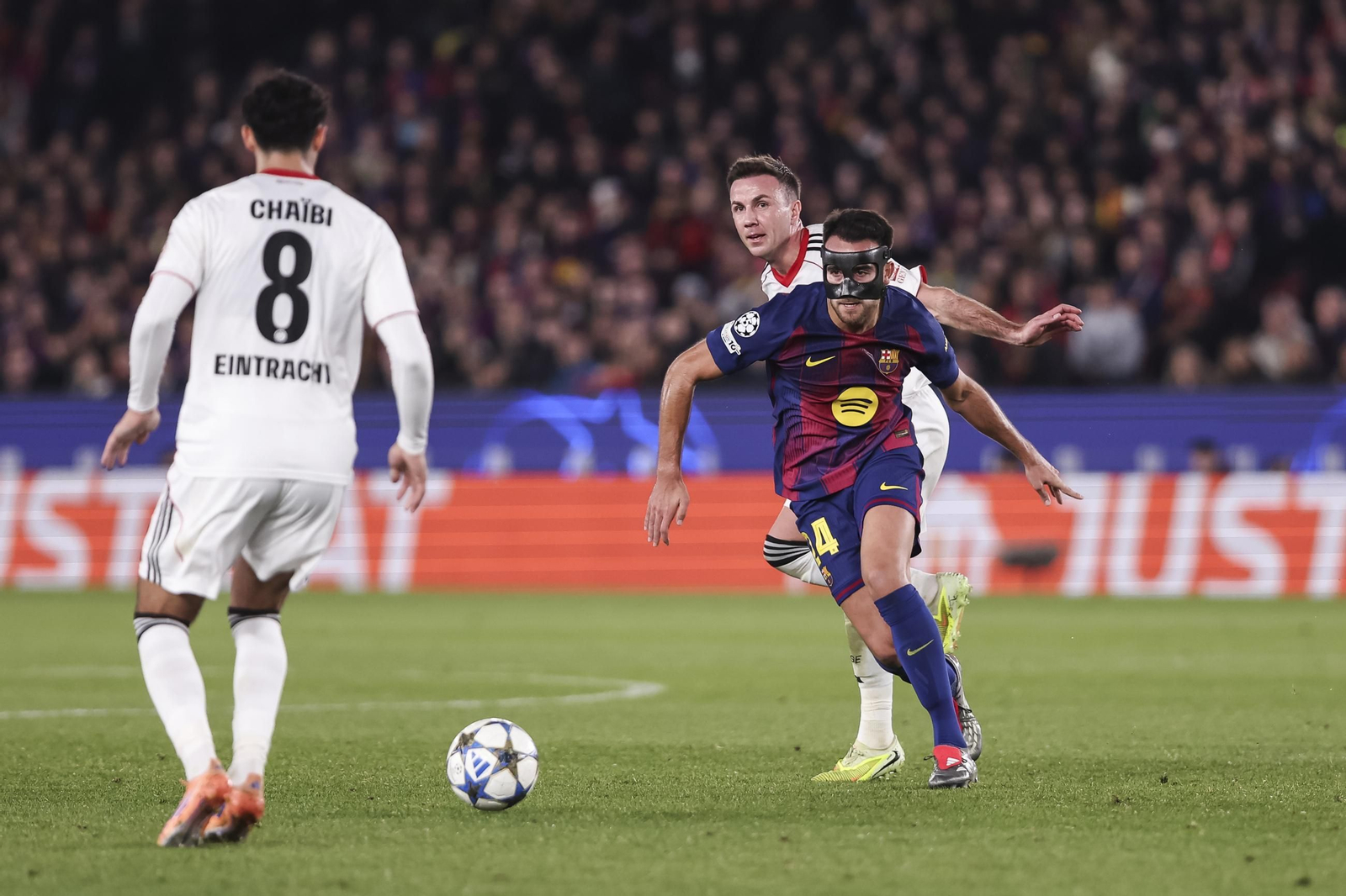 Las fotos del Barcelona-Eintracht Frankfurt
