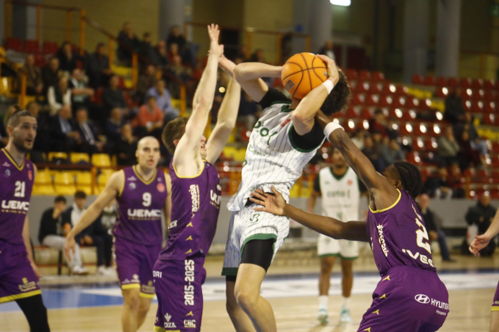 Las mejores fotos del ambiente en Vista Alegre para el Coto Córdoba - Baloncesto Valladolid