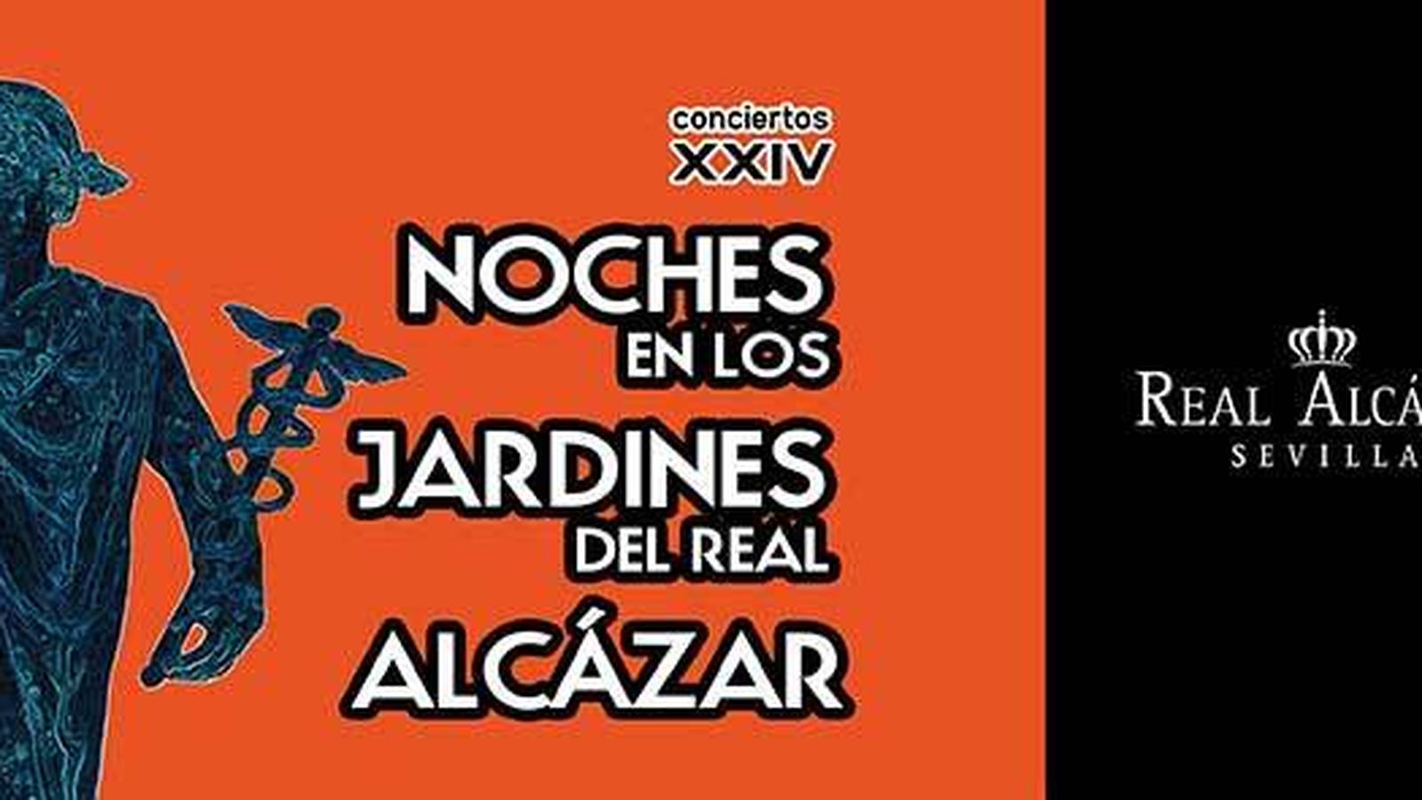 Noches en los Jardines del Alcázar.