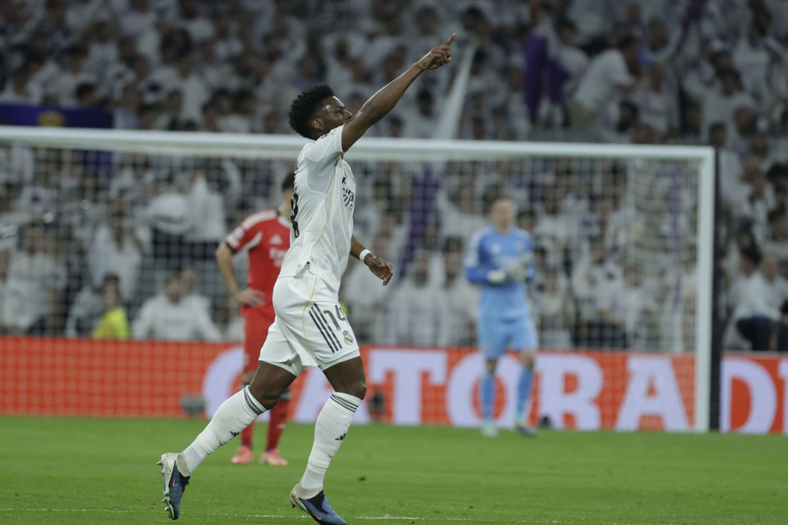 Las fotos del Real Madrid-Benfica