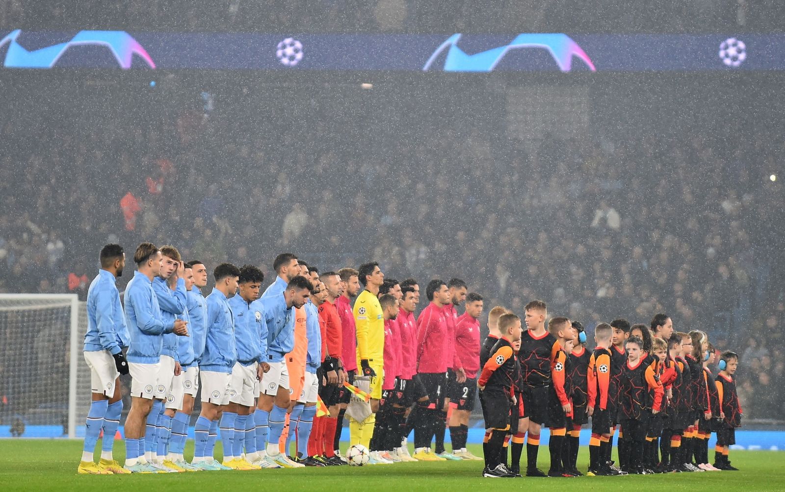 Las fotos del Manchester City-Sevilla de Champions
