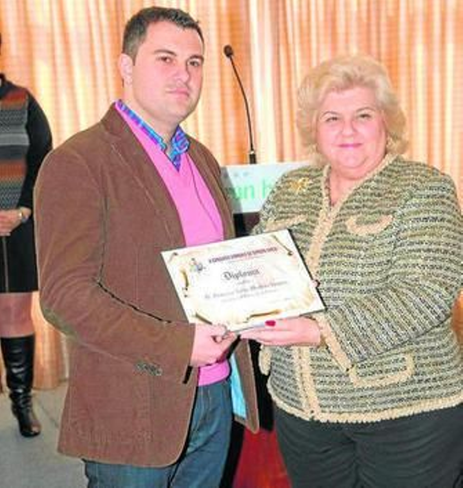 Francisco J. Martínez y Milagros Fabregat.