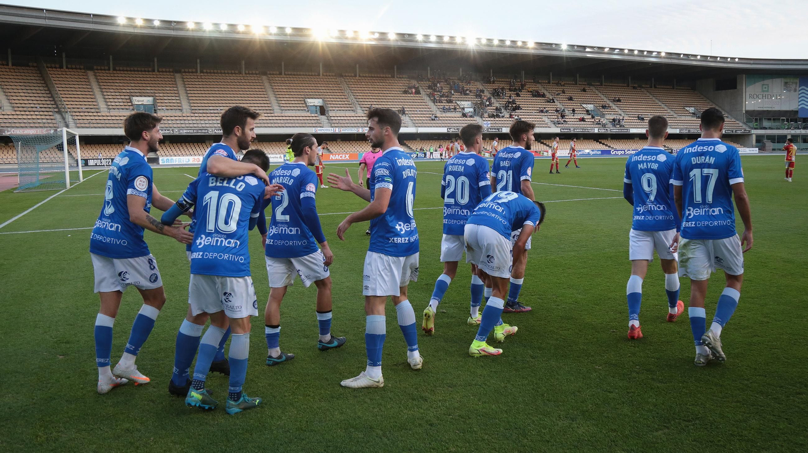 Victoria del Xerez DFC ante el Antequera (1-0)