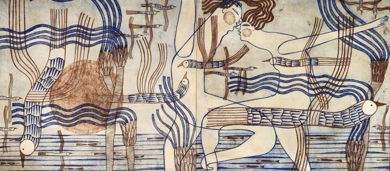 Una de las obras de la artista palentina Marina Anaya.