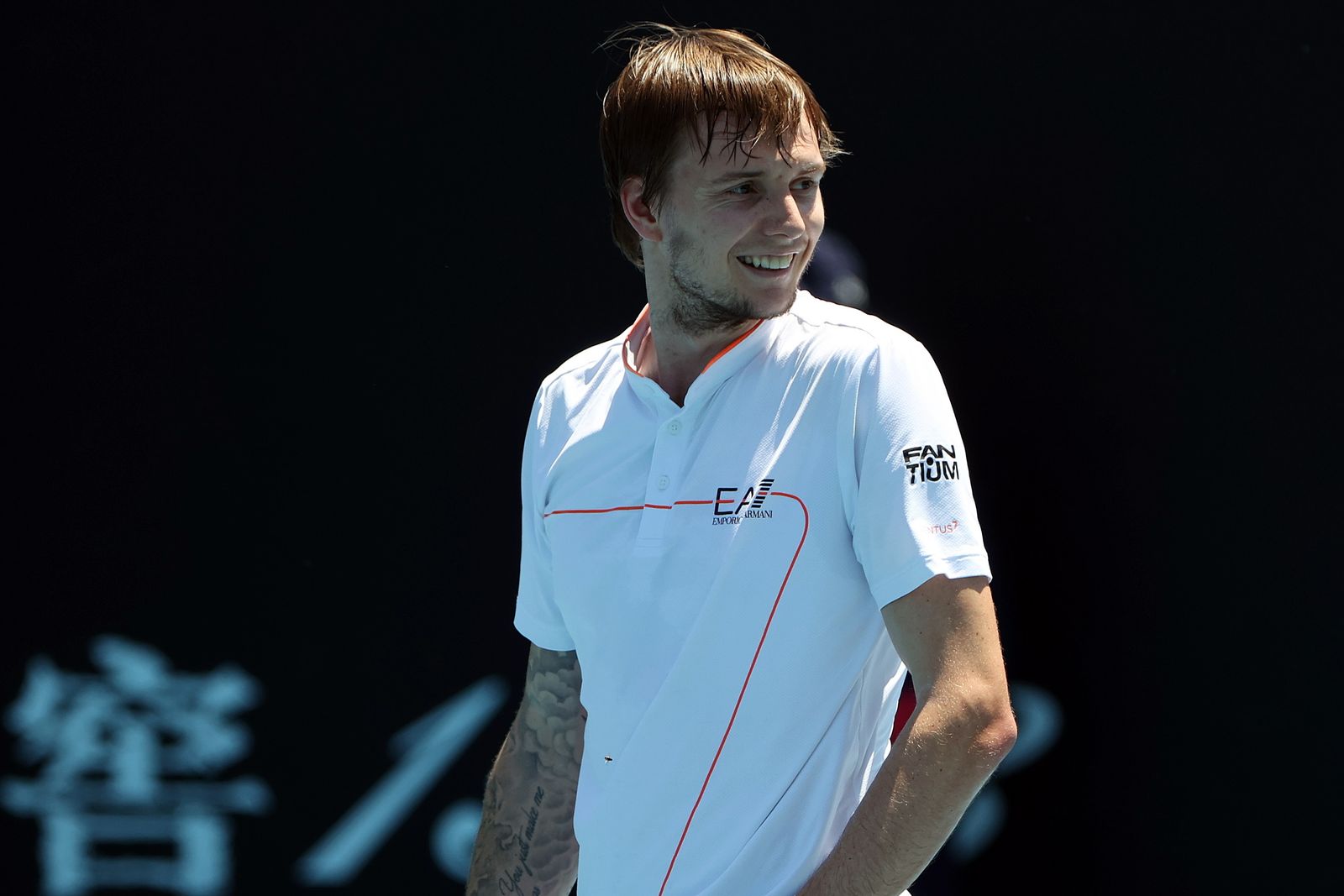 Las fotos del Davidovic - Bublik en el Open de Australia