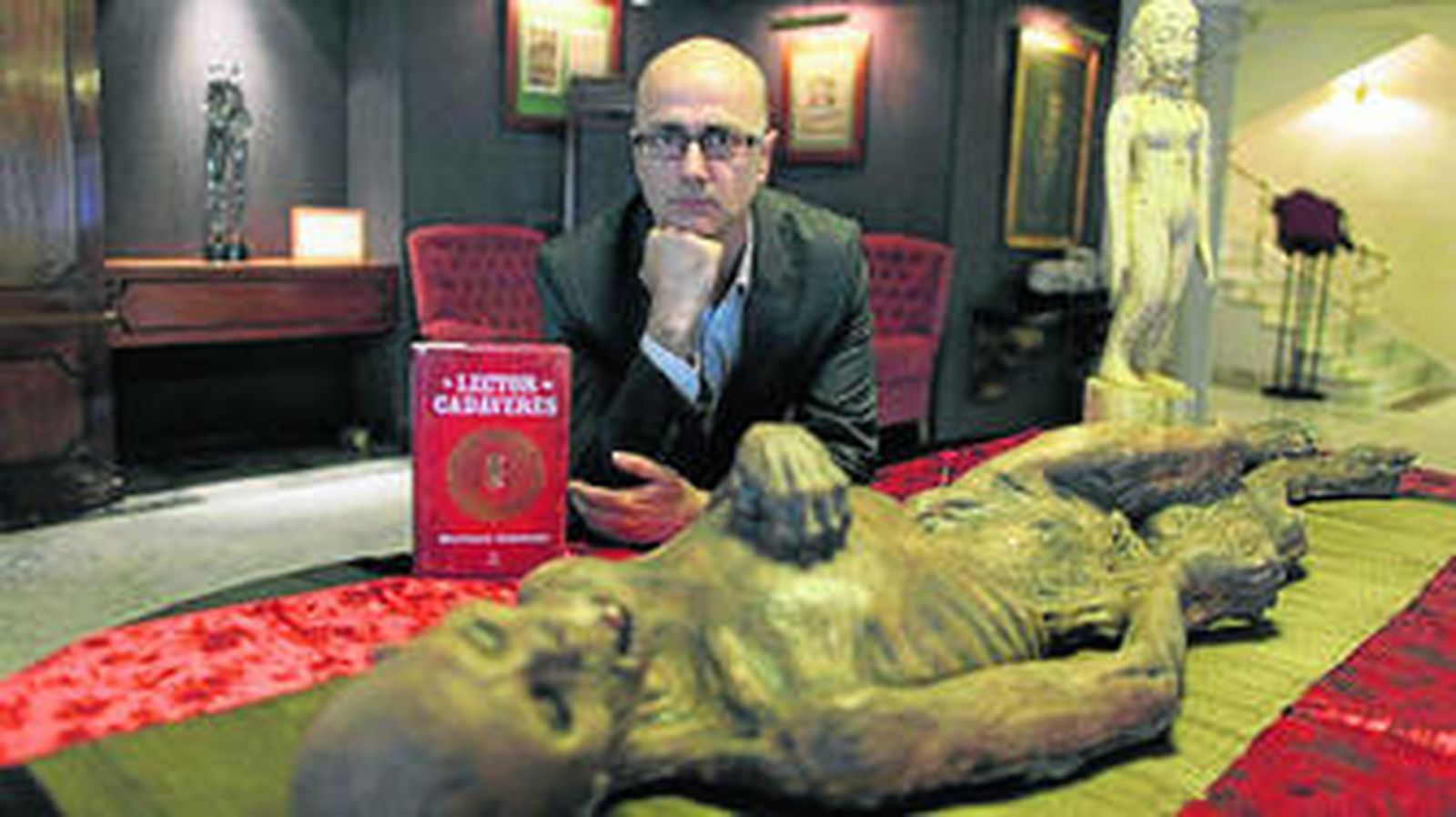 Antonio Garrido (Linares, 1963), ayer, durante su visita promocional a Sevilla.