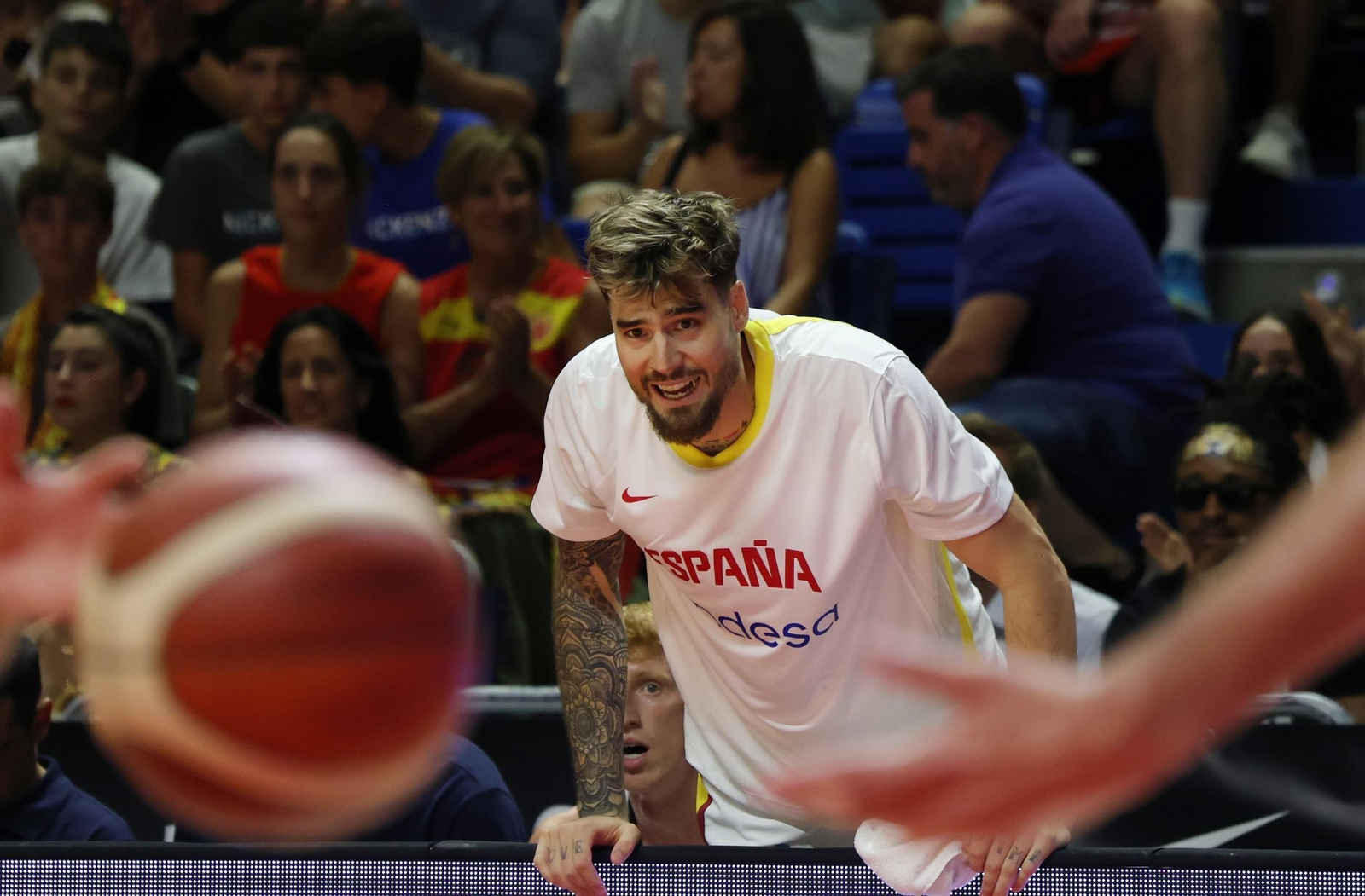 España-Portugal de baloncesto en Málaga, en fotos