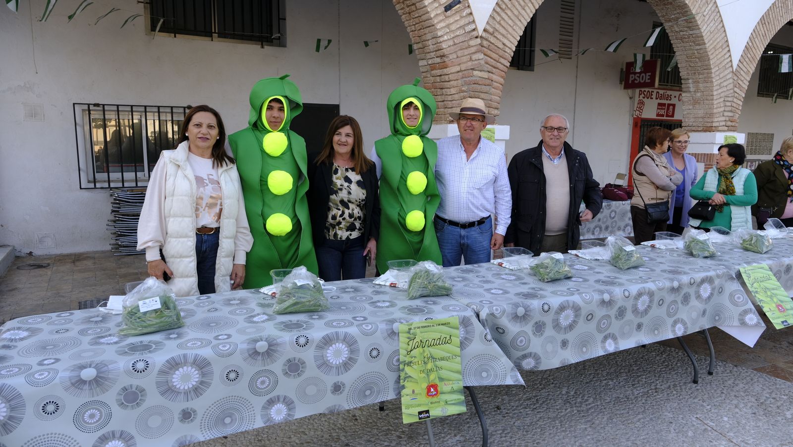 Imágenes de las Jornadas de Présules y Tirabeques en Dalías