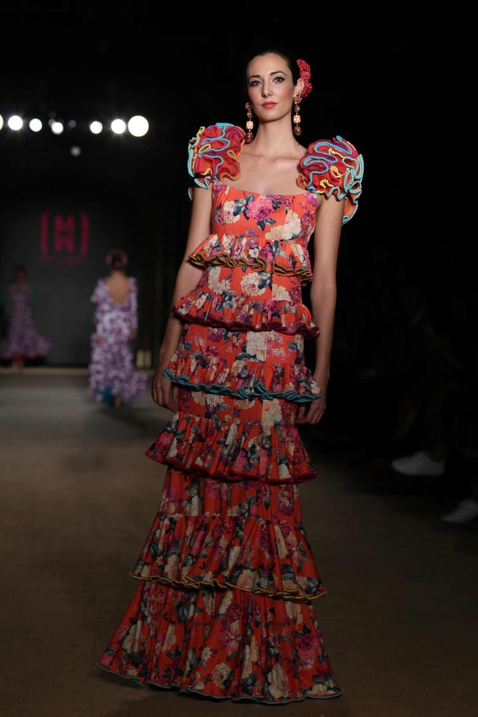 Los trajes de flamenca de flores que han conquistado 2019