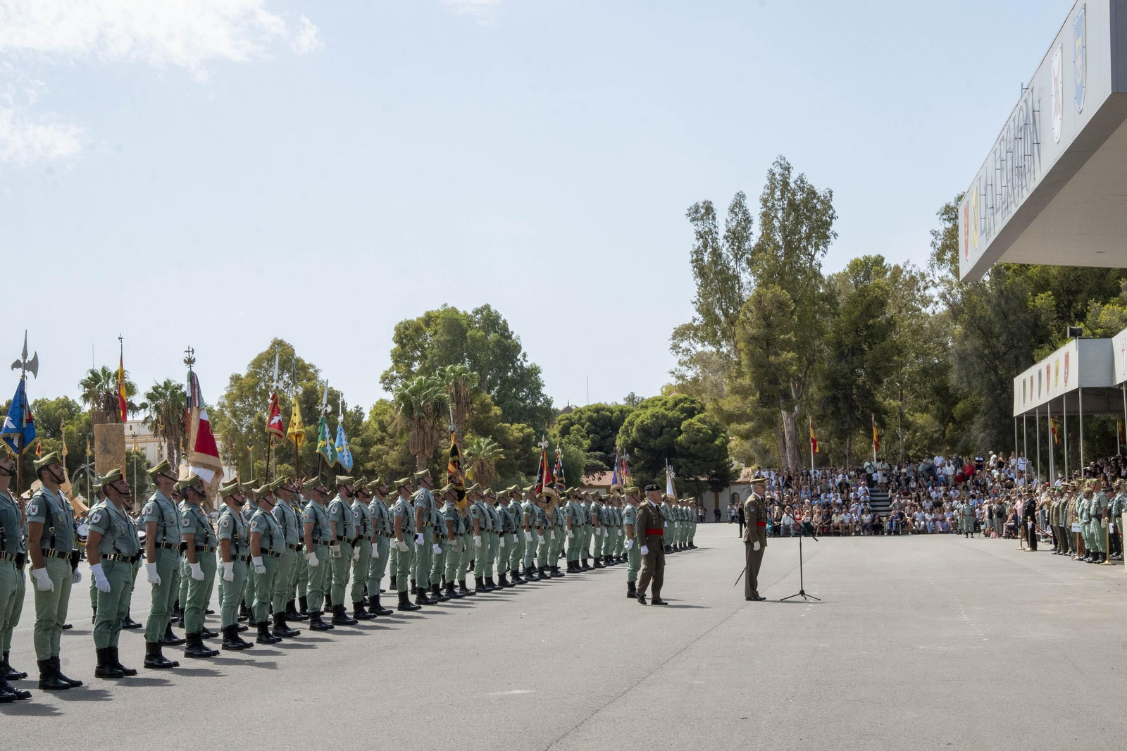 El CV (105) aniversario fundacional de la Legión