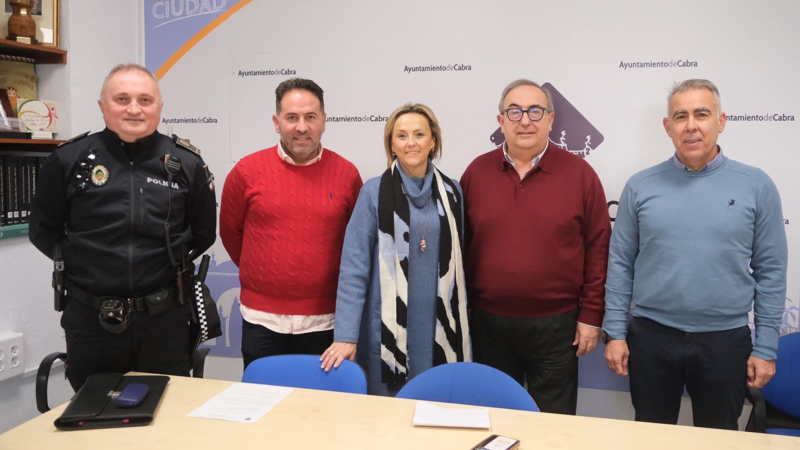 Presentación del plan Cabalgata Segura en Cabra.