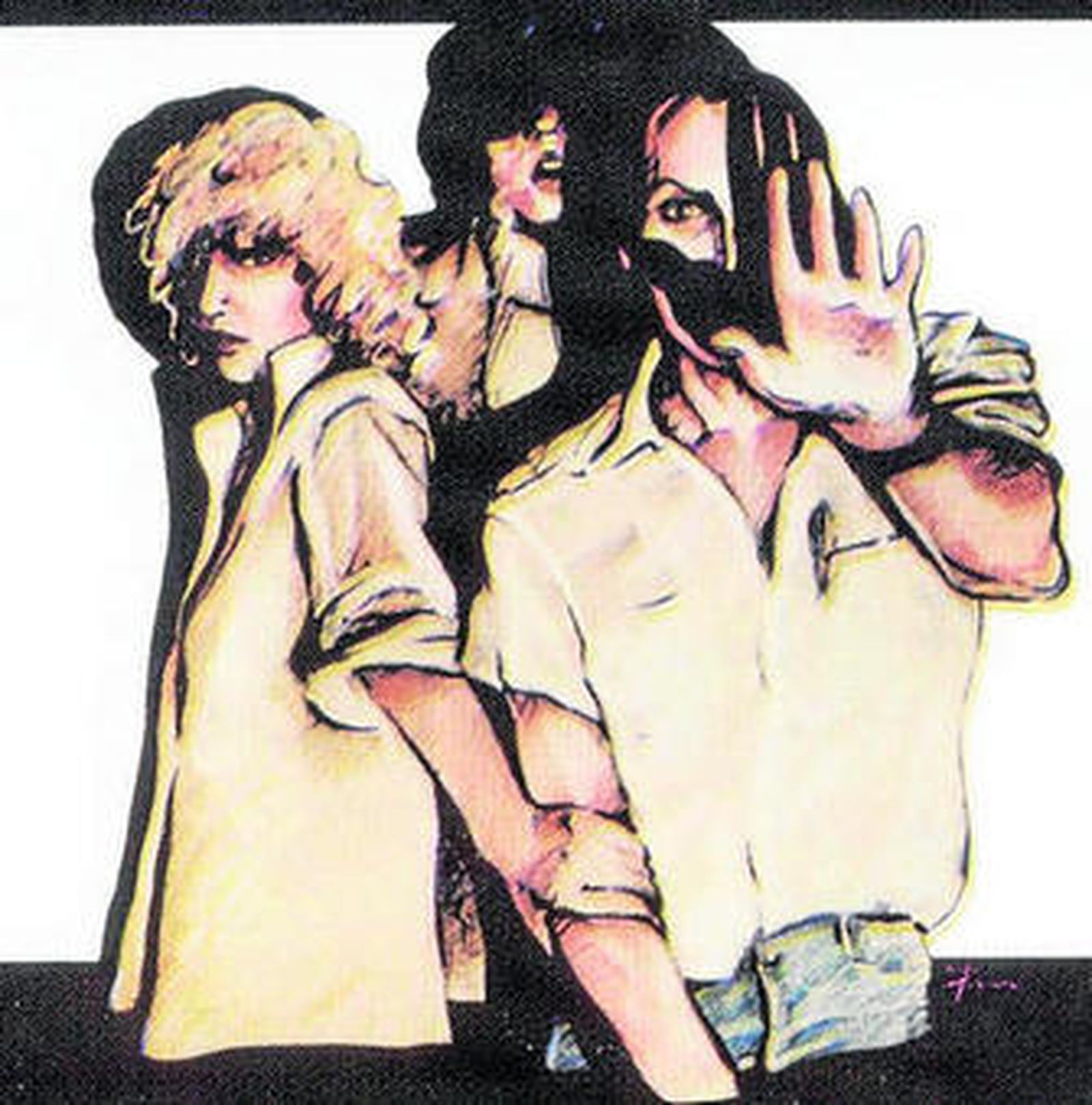 Ilustración del cartel de la película 'Arrebato'.