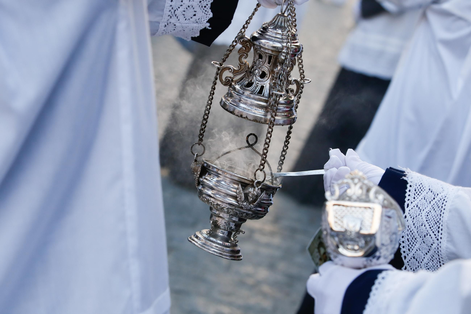 Fotos del Miércoles Santo en San Roque: Angustias