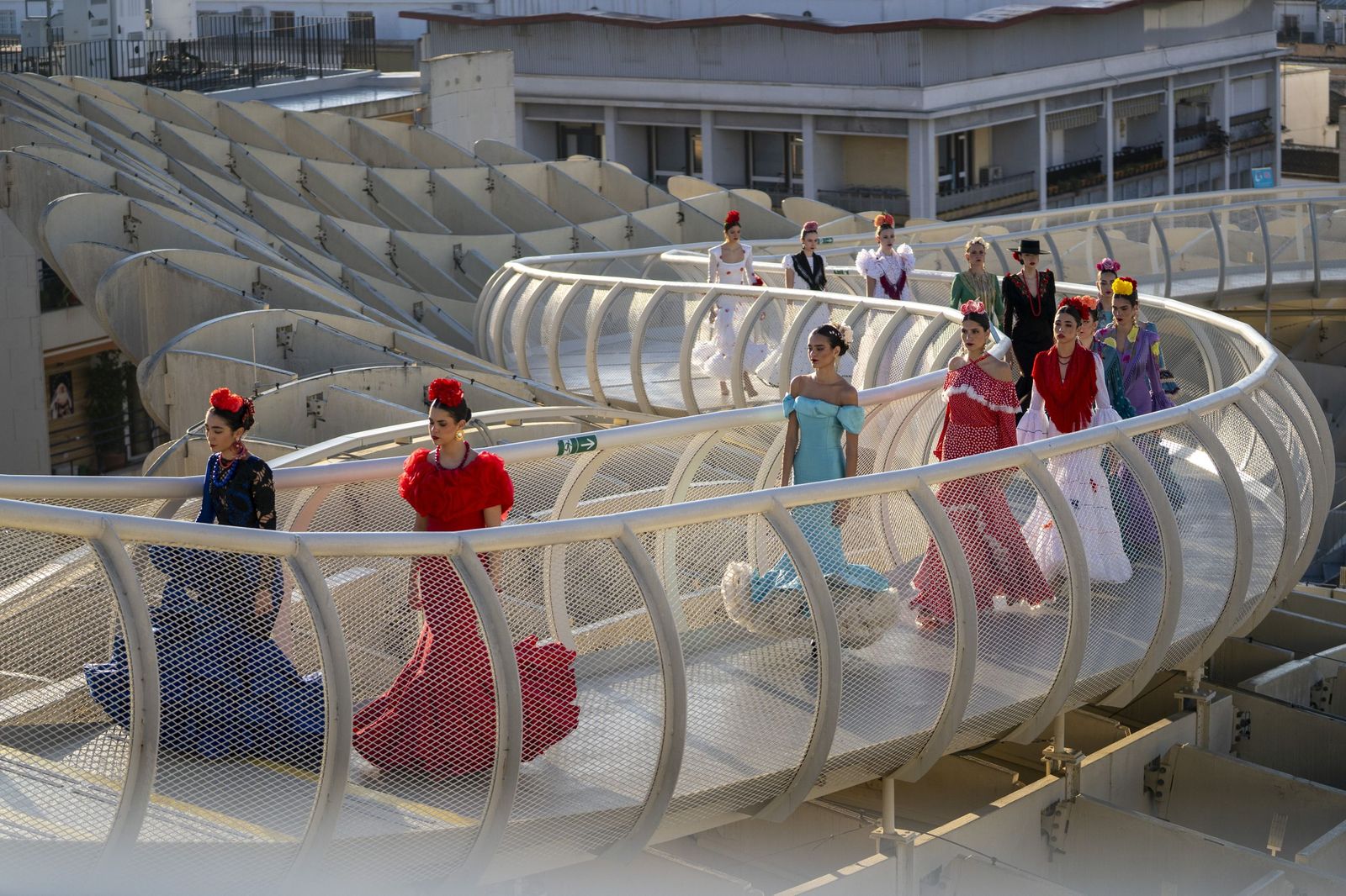 SIMOF 2026: La presentación de la pasarela de moda flamenca, en imágenes