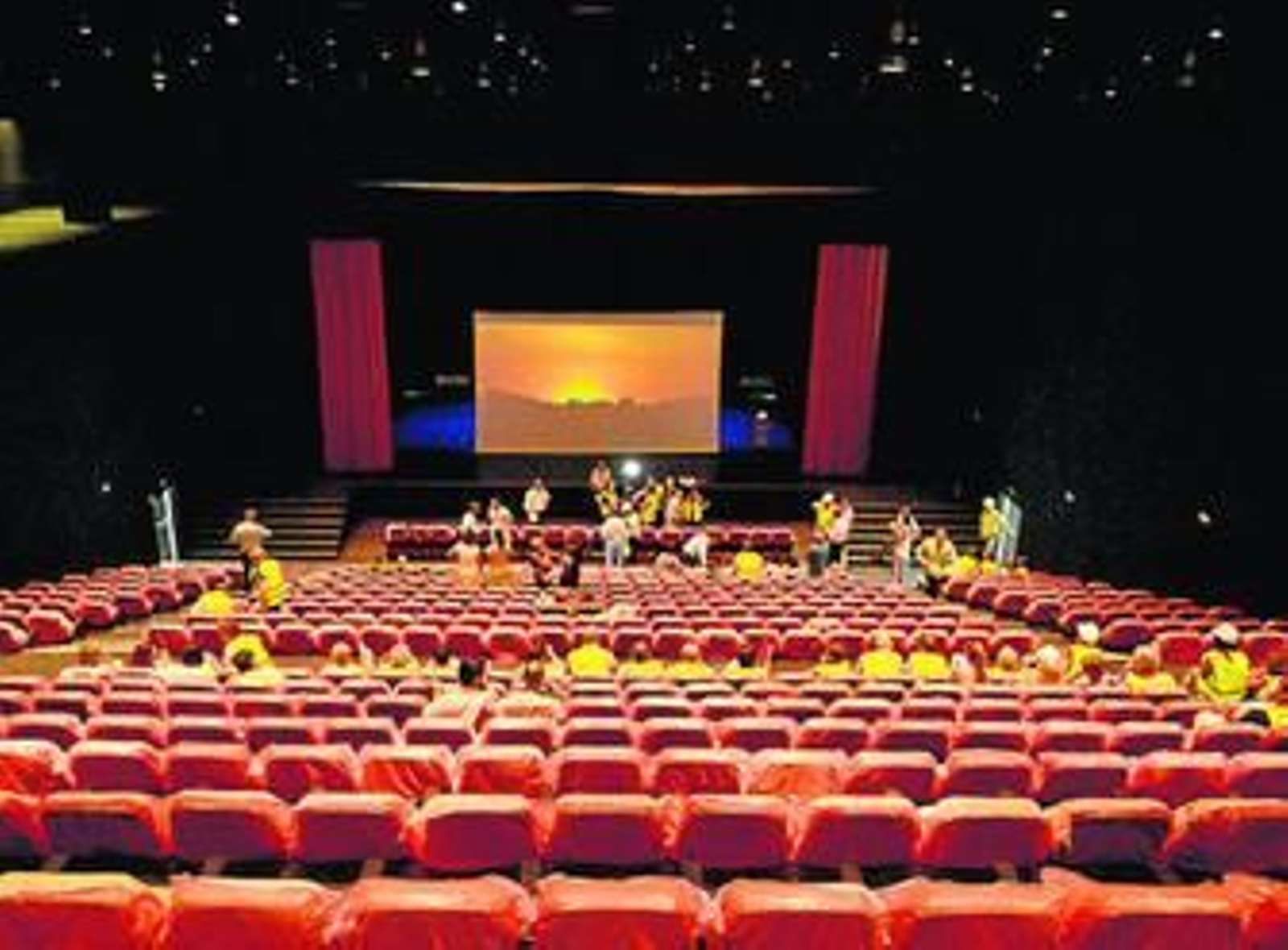 Interior del Teatro de Estepona.